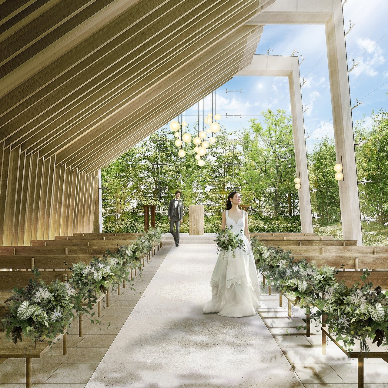 ブライダル　結婚式　ウエディング展示台 レストランウエディング 東京タワー 結婚式場 XEX ATAGO GREEN HILLS