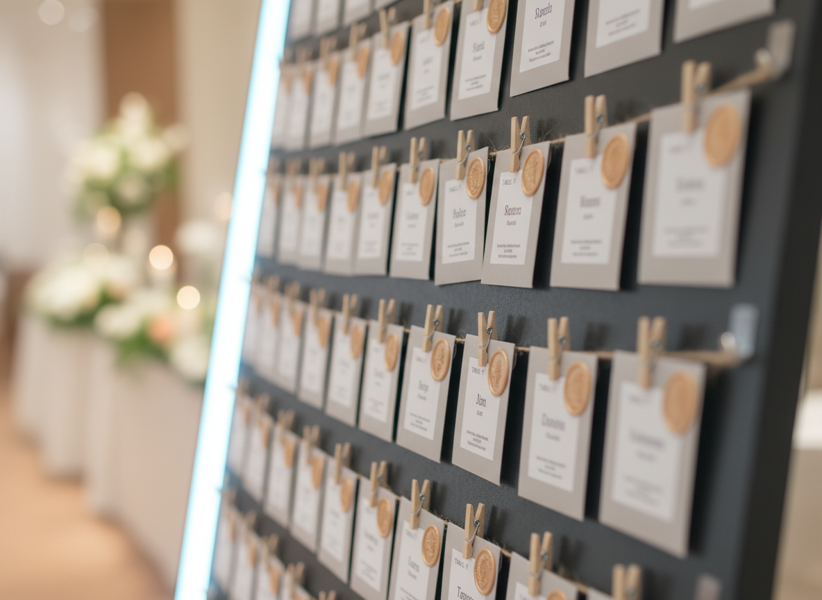 エスコートカードで結婚式をもっとおしゃれに!メリットやマナー エスコートカードで結婚式をもっとおしゃれに!メリットやマナー